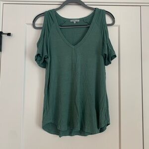 Charlotte Russe Cold Shoulder Top